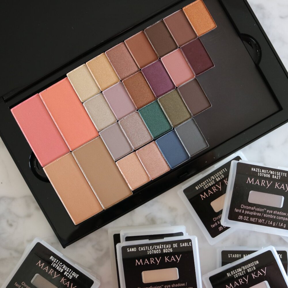 Mary Kay Pro Palette in Sleek Black - Unfilled - Customizable